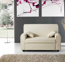 divano 2 posti ecopelle pelle