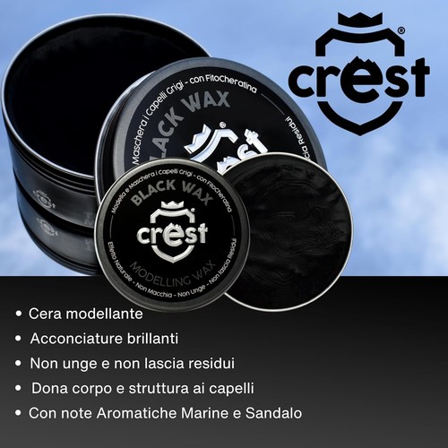 Cera black wax italian crest - cera,