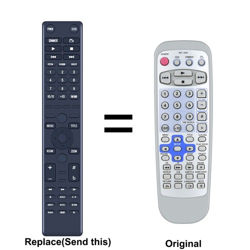 Nuovo telecomando 320 per - rc-320,