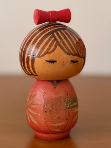 Piccola bambola kokeshi - kokeshi, kimono