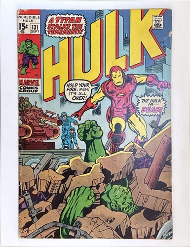Incredible hulk 131 6 - #131, *
