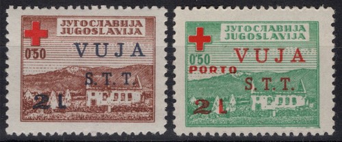 Trieste zona 1948 - 1948, croce