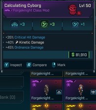 Borderlands 4 🎉 Cyborg di calcolo ✨ [CRITdmg/Kinetic/OrdnanceDMG]