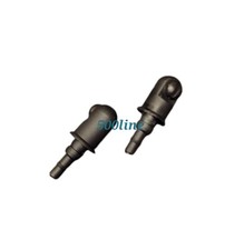 Coppia spruzzini in plastica nera Fiat panda 141 d'epoca