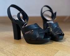 Anna Field Sandali neri n.36 usati una volta tacco 11 cm