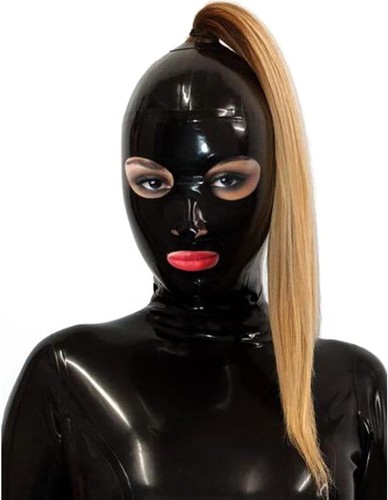 Maschera gomma con - in,