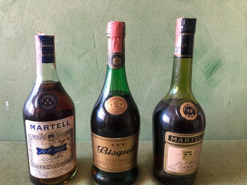 Cognac martell bottiglie da - cognac, martell.