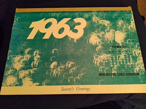 Calendario parete 1963 - calendario,