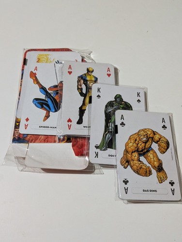 Marvel heroes playing cards - heroes,