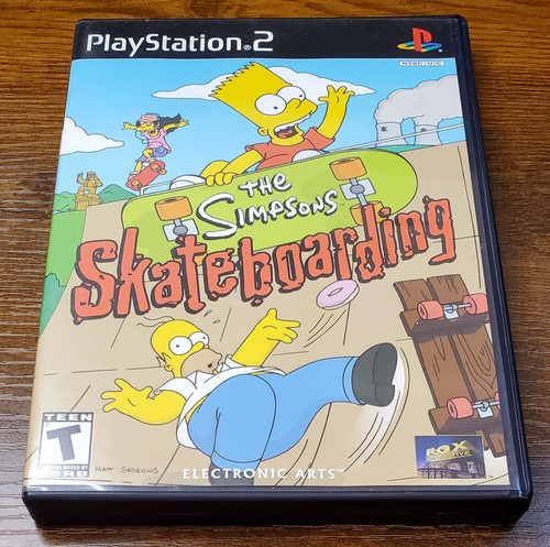 The simpsons skateboarding ps2 - the,