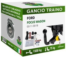 Gancio Verticale Estraibile