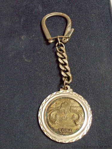 Portachiavi medaglia piazza