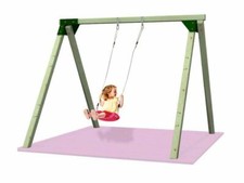 Altalena in legno impregnato