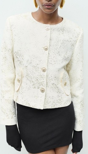 Giacca blazer zara golden - blazer,