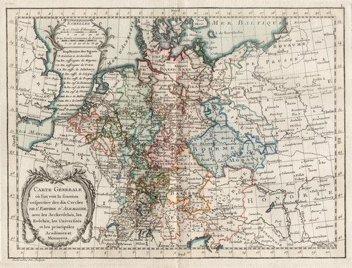 Germania originale incisione - germania,