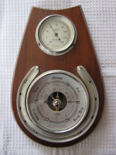 Vintage rototherm barometer - vintage,