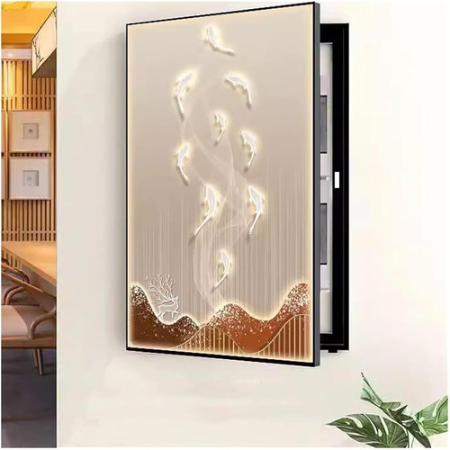 Pittura decorativa for scatola - for,