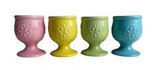 Set 4 tazze uova colori