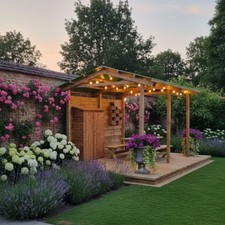 Pergola Carport in legno