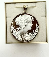 COLLANA CAMMEO CIONDOLO -