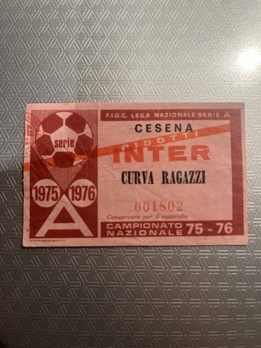 Cesena inter biglietto ticket - cesena-inter, biglietto/ticket