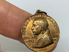 medaglia  busto di papa pio XII