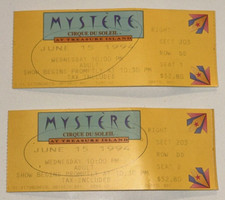 Biglietto spettacolo Mystere