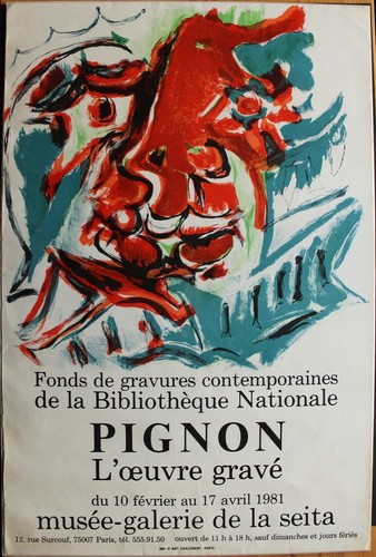 Edouard pignon oeuvre - pignon, "l'oeuvre