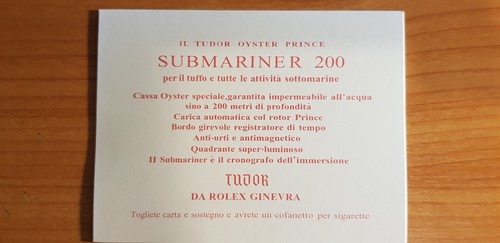 Rolex tudor submariner - tudor,