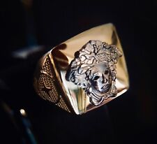 Anello uomo oro giallo e