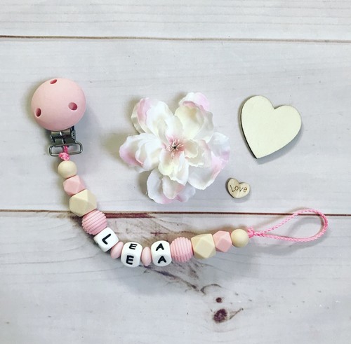 Simple pink beige name - simple,