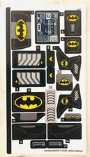 LEGO FOGLIO ADESIVO per 76160