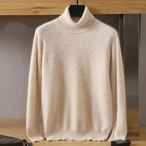 Maglione uomo puro visone