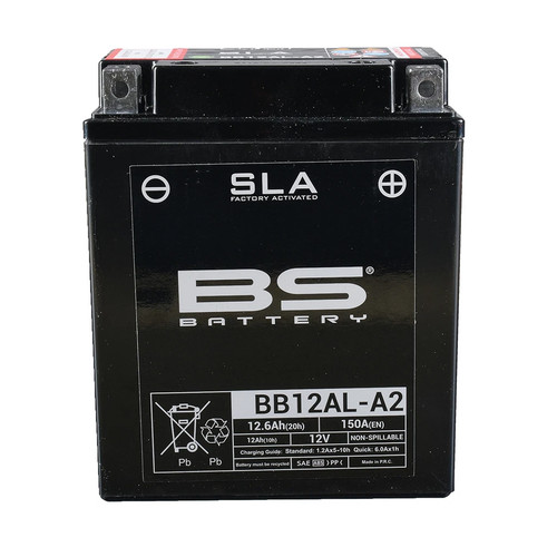 Batteria 12v 12ah yb12al a2 - 12v,