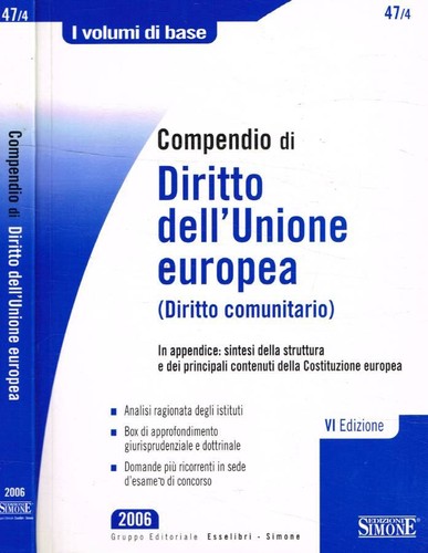 Compendio diritto - compendio, di