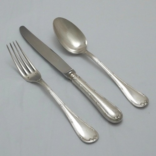 Servizio posate argento rubans - argento,
