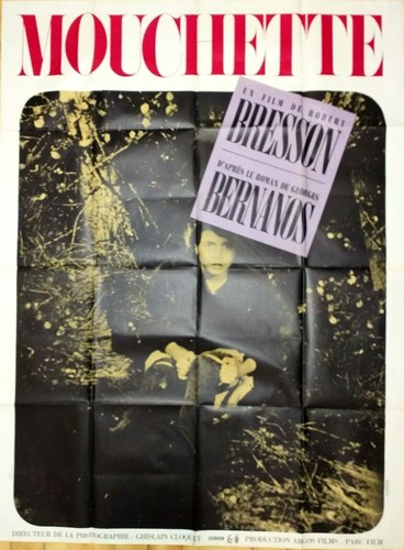 Affiche cinéma film - , mouchette