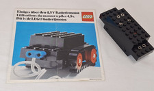 Lego Ferrovia 4,5V 4V 4,5V motore testato con istruzioni OBA