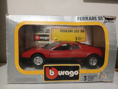 Ferrari 512bb burago 24 - 512bb, 1