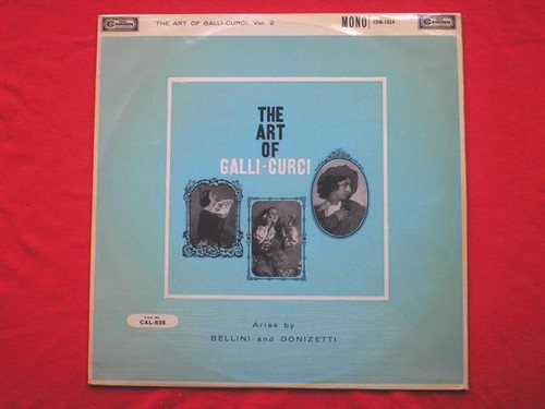 Galli curci the - the, of