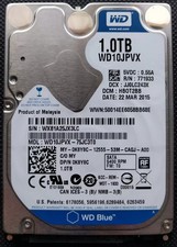 WD Blue - Hard Disk SATA III 1 TB 2,5'' 5400 RPM COME NUOVO