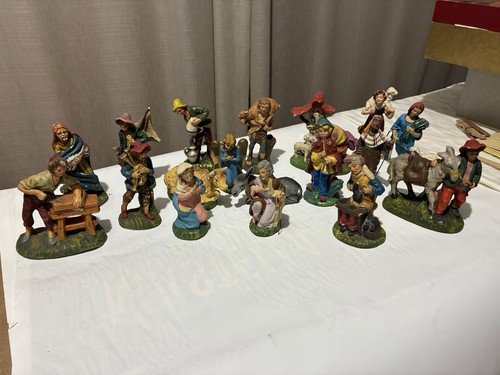 Pastori presepe cartapesta - presepe,