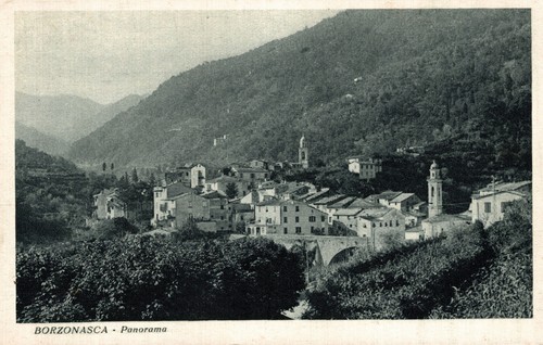 Borzonasca genova panorama - borzonasca,,