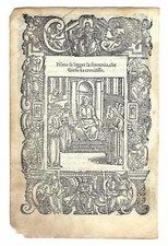 Stampa old print Pilato fa