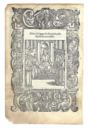 Stampa old print pilato - print, fa