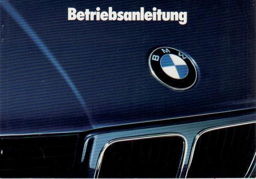 Manuale istruzioni tedesco bmw - manuale,