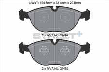 Pastiglie Freni MERCEDES-BENZ CLK (C208) CLK 55 AMG (208.374) Anno 08/99→06/02 k