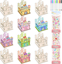 23 Pezzi Castello in Legno