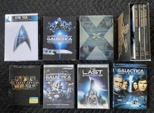 Large Movie Lot Of 8 Space Various Titles Star Trek Star Wars SciFi Movie Series