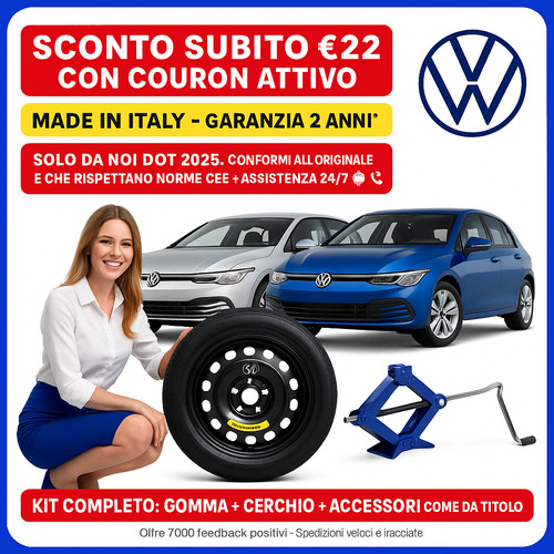 Kit ruotino scorta da - 💥kit,